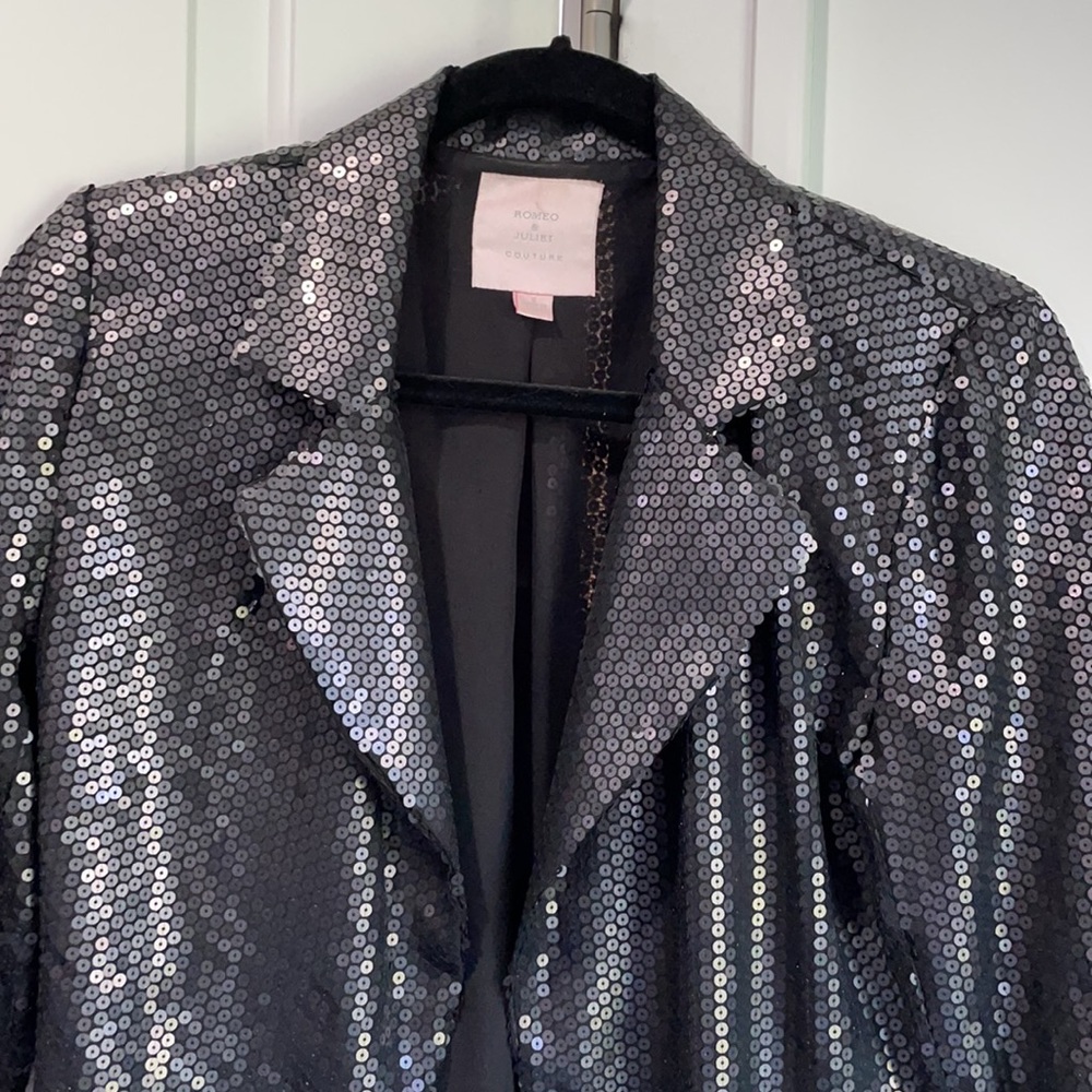 Sequin Blazer Jacket - image 2